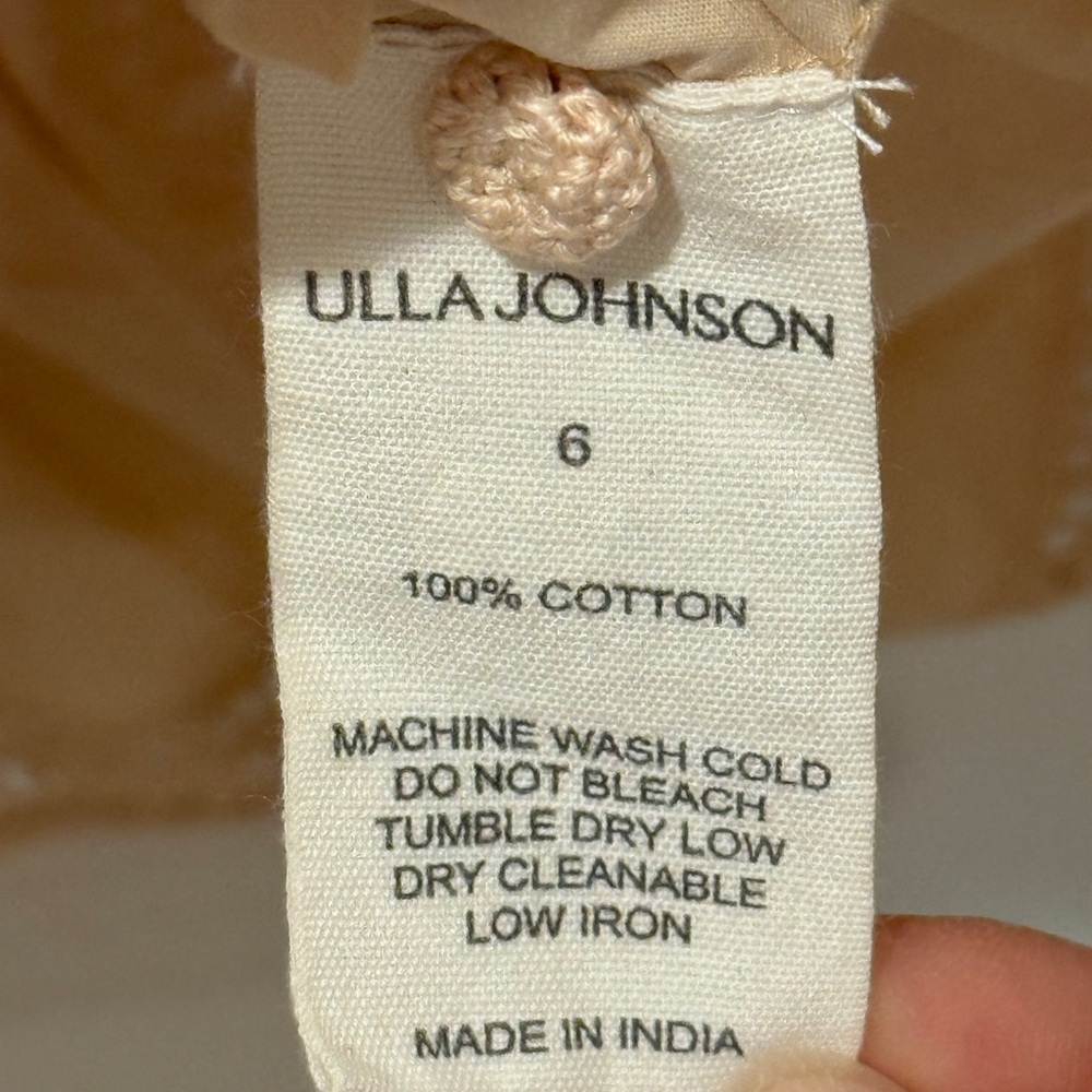 Ulla Johnson Harper Blouse - Sz 6 - Picture 5 of 5